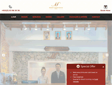 Tablet Screenshot of mekongangkorpalaces.com